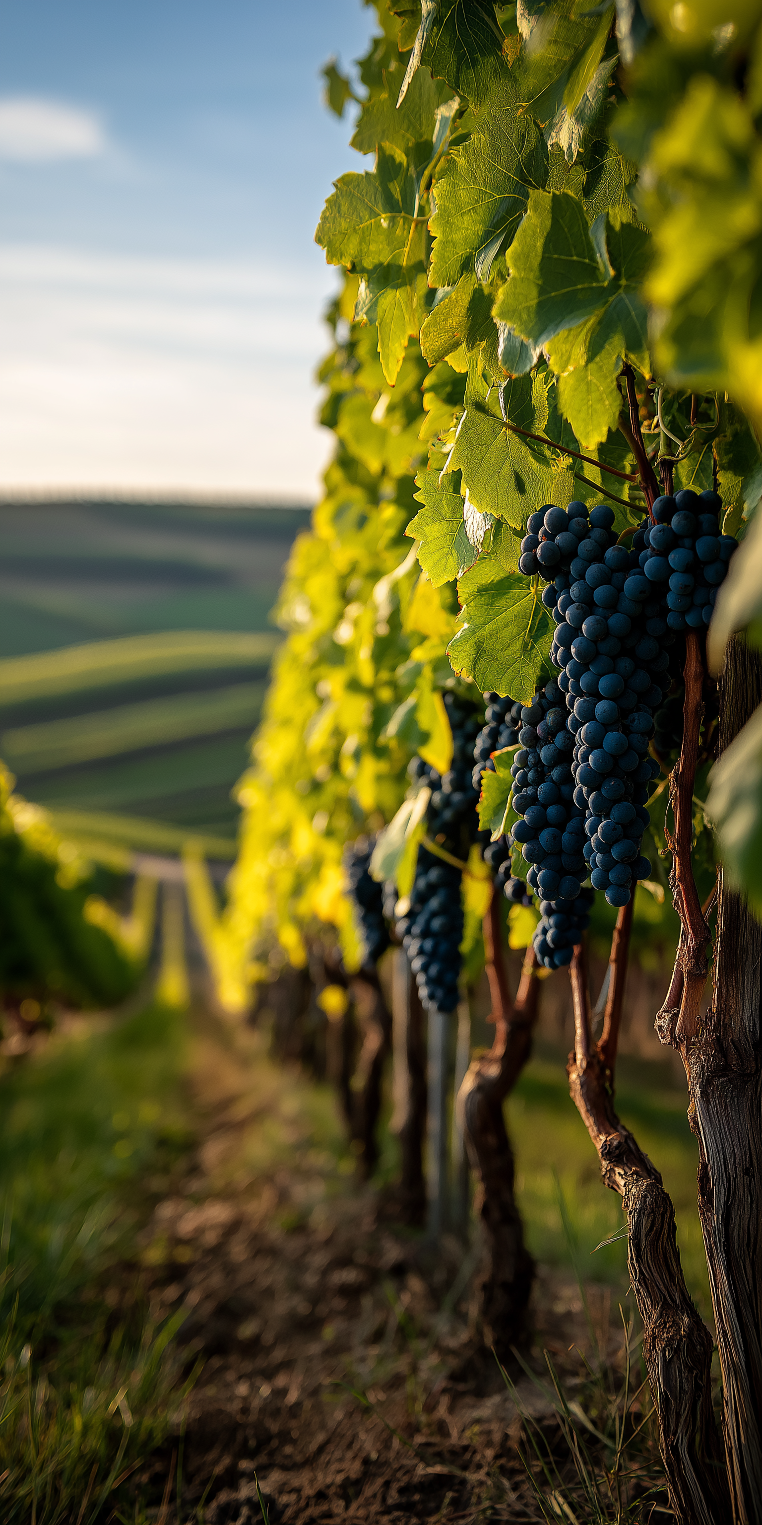 A steep Moselle vineyard